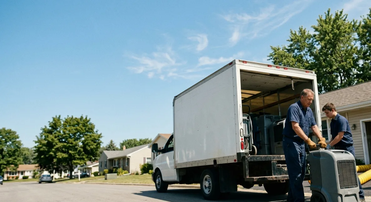 Water Damage Cleanup in Hoagland, IN near me